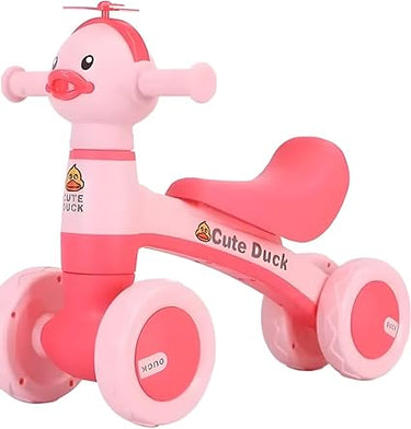 Duck Ride-on Baby Foot To Floor Balance Bike - Pink